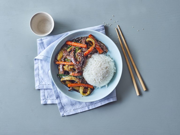 Annabel’s Sizzling Sesame Beef Stir-Fry Recipe by Annabel Karmel