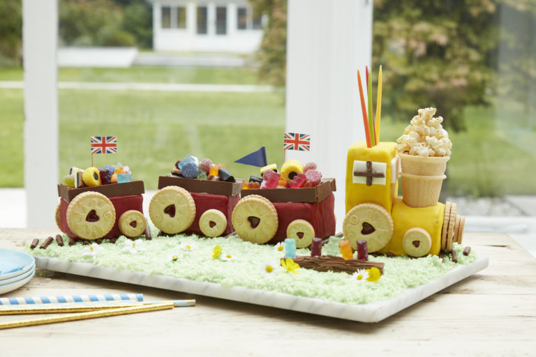 Birthday Train Cake recipe by Annabel Karmel