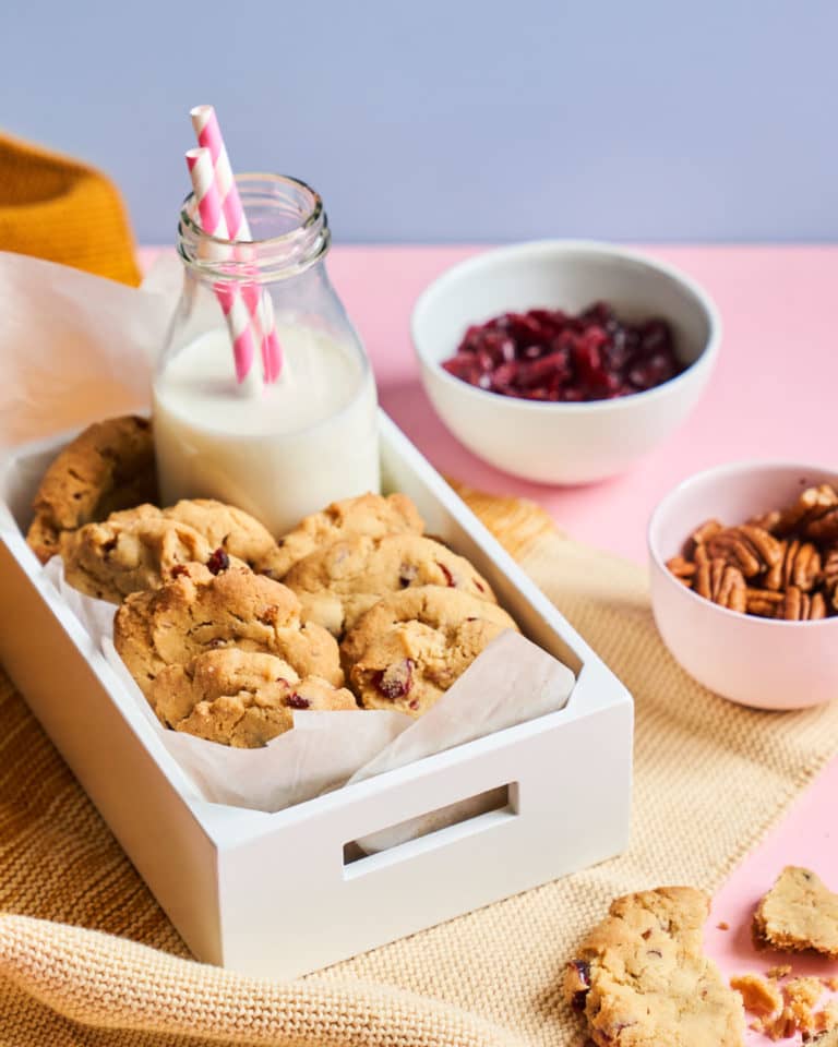 Cranberry & Pecan Cookies recipe by Annabel Karmel