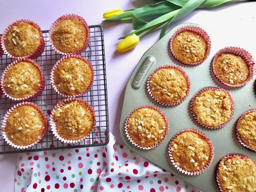 Coconut, Apricot & Carrot Muffins recipe by Annabel Karmel