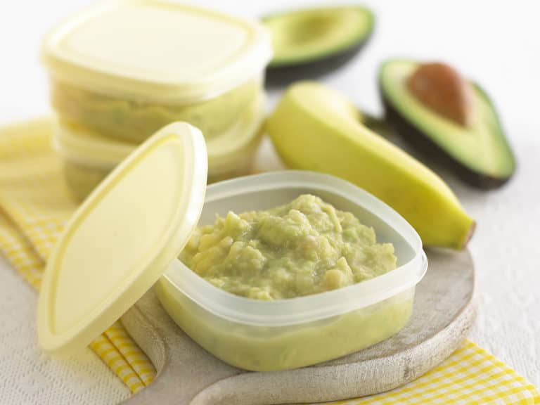 Avocado & Banana Puree recipe by Annabel Karmel