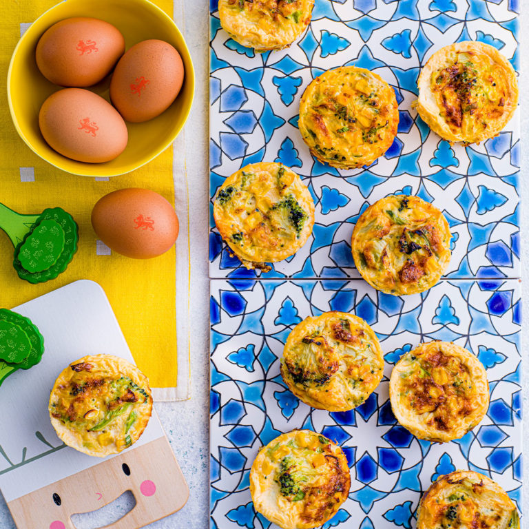 Veggie Frittata Muffins recipe by Annabel Karmel