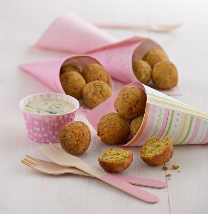 cod and salmon quinoa balls recipe by Annabel karmel