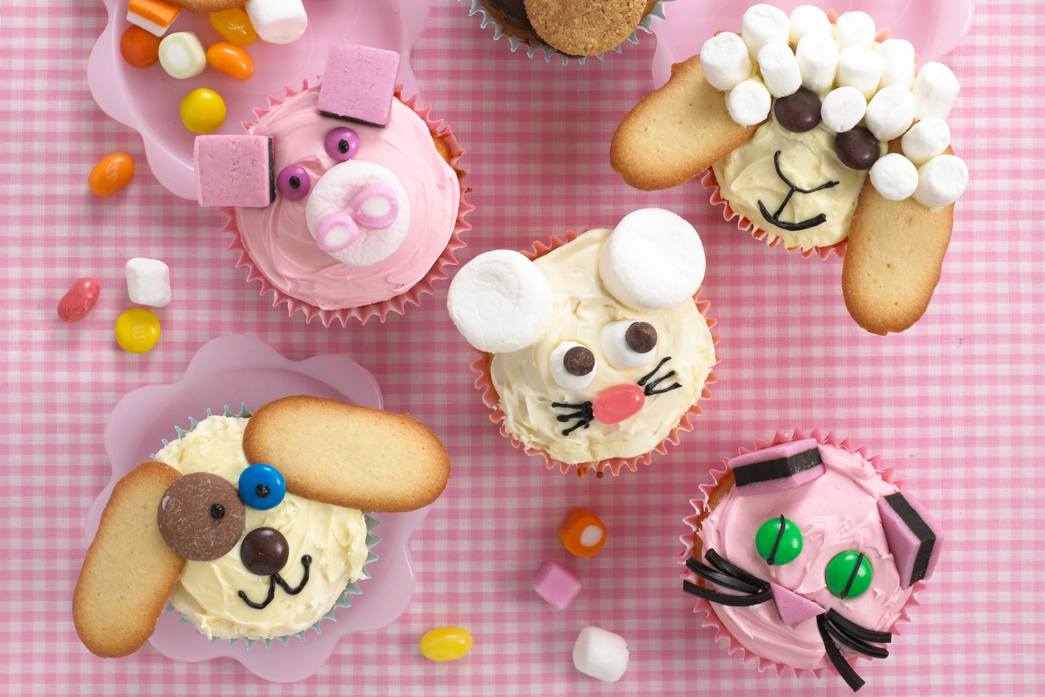 Animal cupcakes recipe by Annabel Karmel