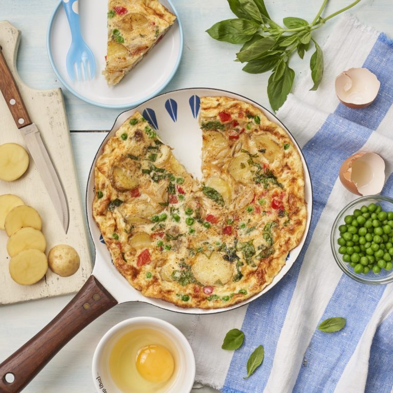 Summer Veggie Frittata recipe by Annabel Karmel