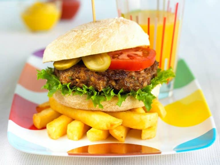 Healthier Hamburgers recipe by Annabel Karmel