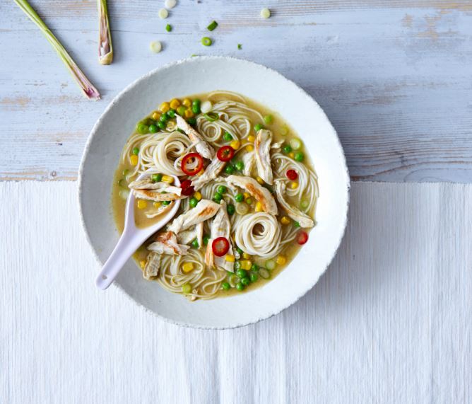 Annabel's Chicken & Corn Laksa Recipe by Annabel Karmel