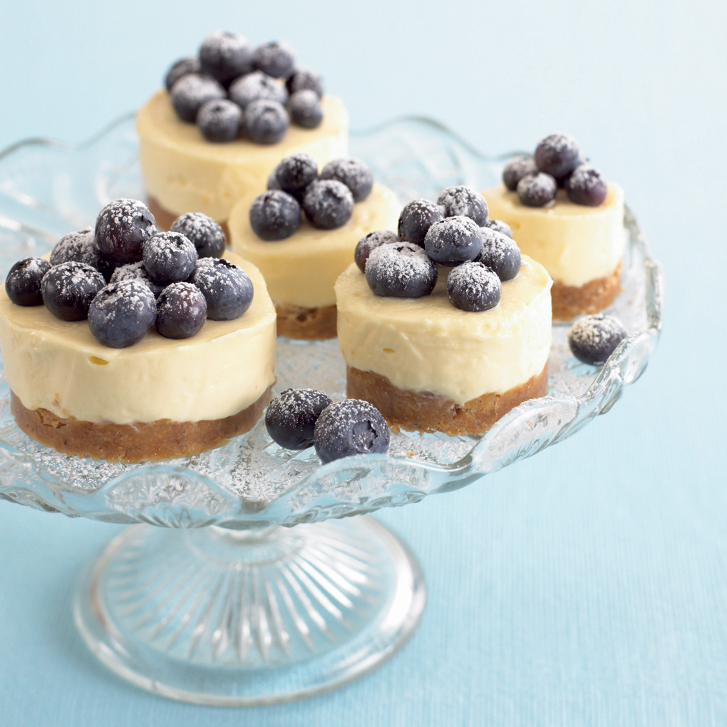 Mini Lemon Cheesecakes recipe by Annabel Karmel