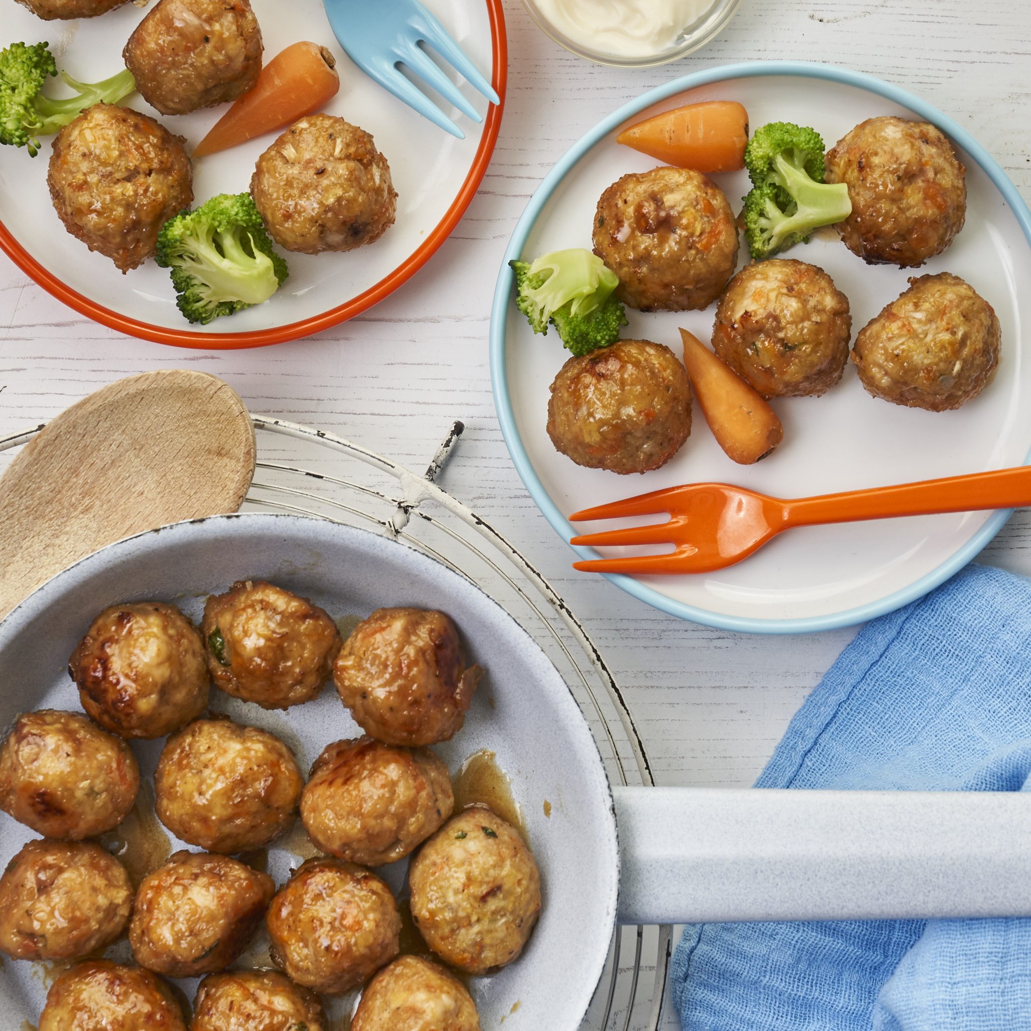 teriyaki chicken balls recipe by annabel karmel