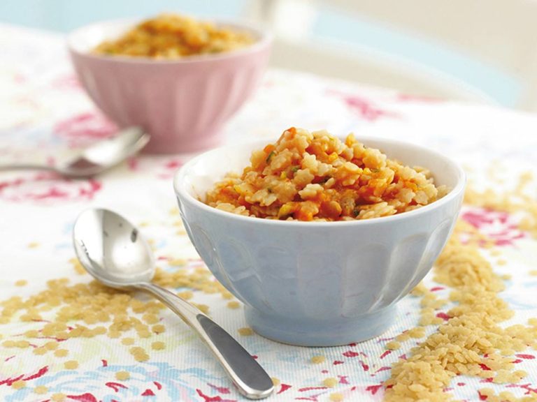 Pasta Stars with Veggie Sauce recipe by Annabel Karmel