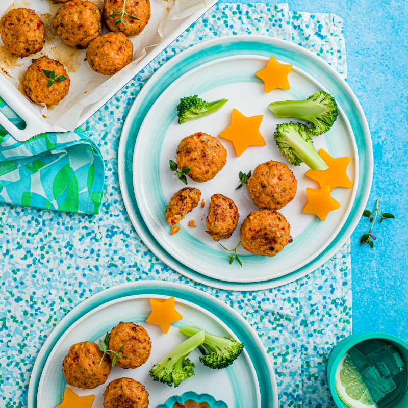 Chicken & Apple Balls Recipe