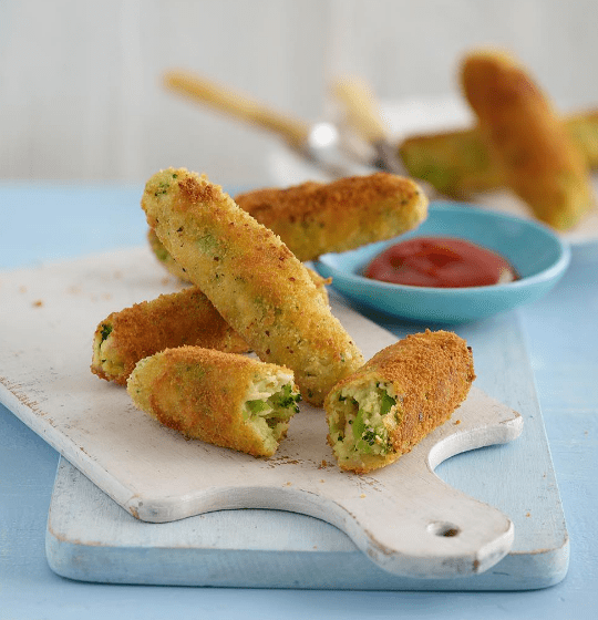 Broccoli, Chicken & Potato Bites recipe by Annabel Karmel