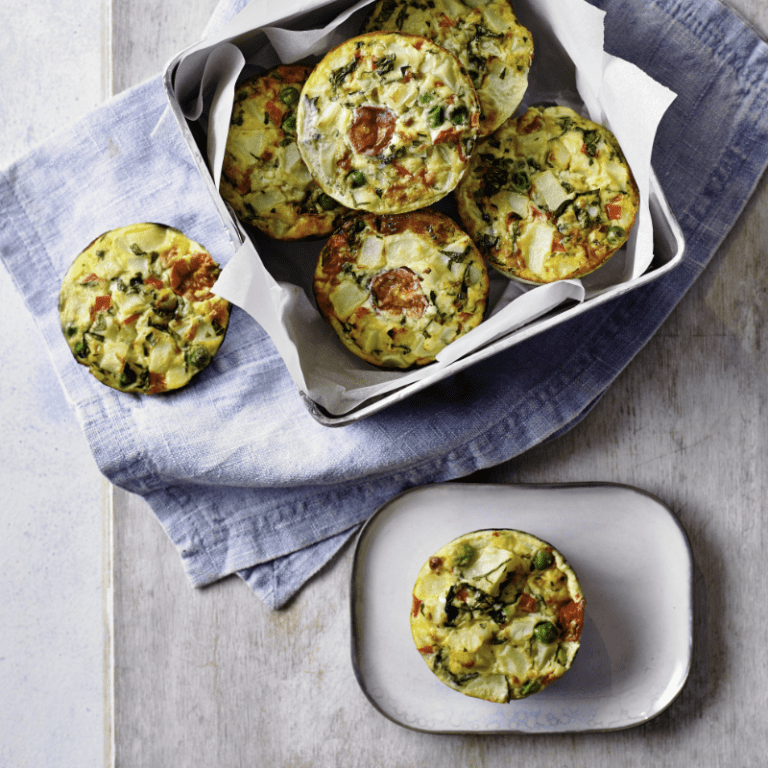 Egg Brunch Muffins Recipe by Annabel Karmel