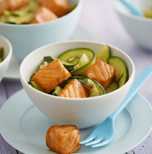 Glazed Salmon recipe by Annabel Karmel