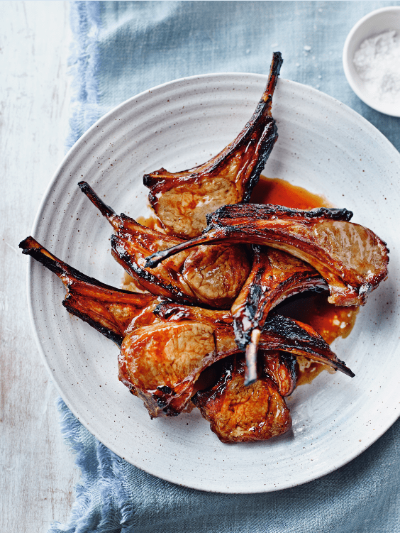 Honeyed Lamb Cutlets recipe by Annabel Karmel